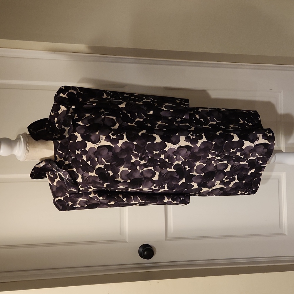 《 Elisabetta Franchi 》Floral Ruffle Shift Dress